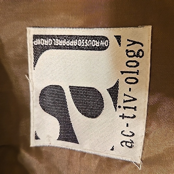 Vintage Activology Silk jacket size Large - Picture 5 of 9